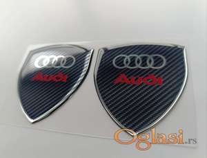 Audi stiker oznake za bocna krila